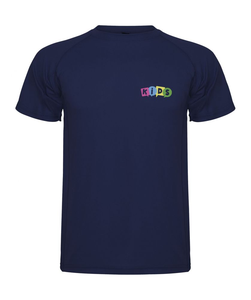 T-shirt sport enfant personnalisé Montecarlo
