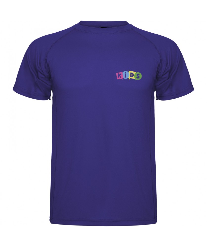 T-Shirts - T-shirt sport Montecarlo à manches courtes pour enfant | PRINTECOM