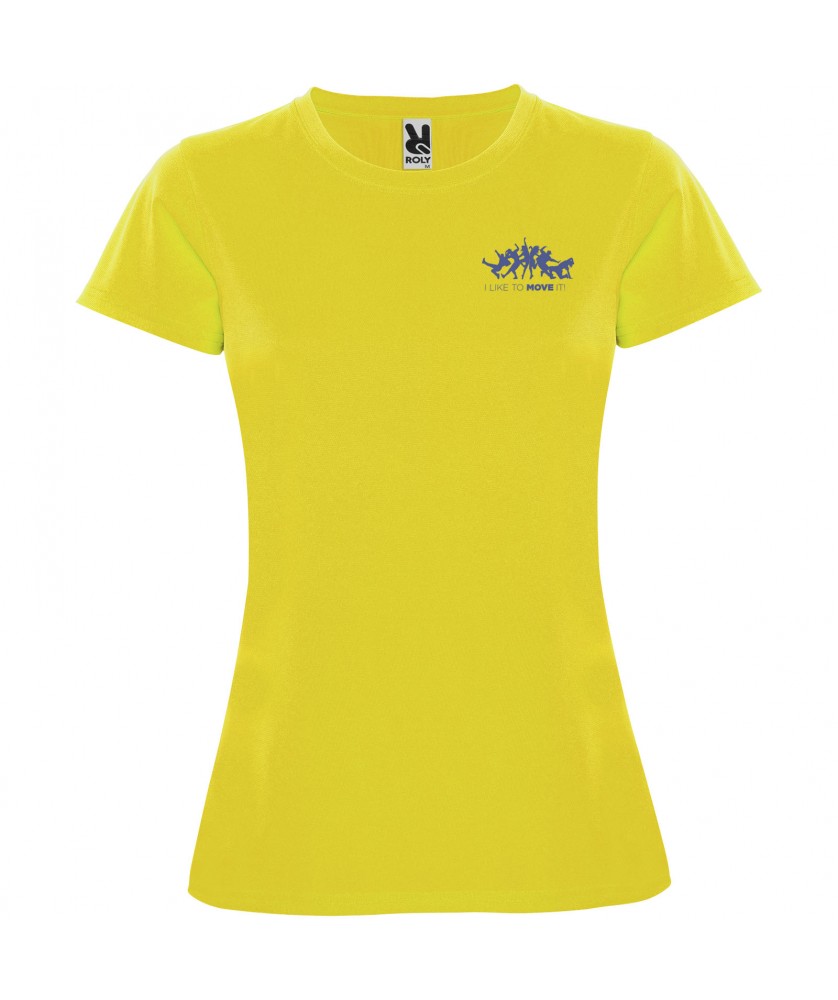 T-Shirts - T-shirt sport Montecarlo à manches courtes pour femme | PRINTECOM