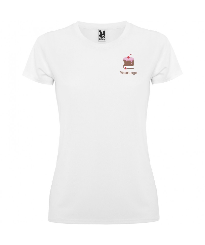 T-Shirts - T-shirt sport Montecarlo à manches courtes pour femme | PRINTECOM