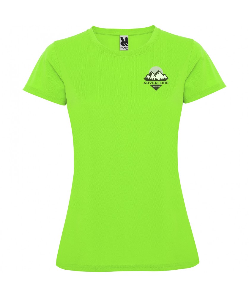 T-Shirts - T-shirt sport Montecarlo à manches courtes pour femme | PRINTECOM
