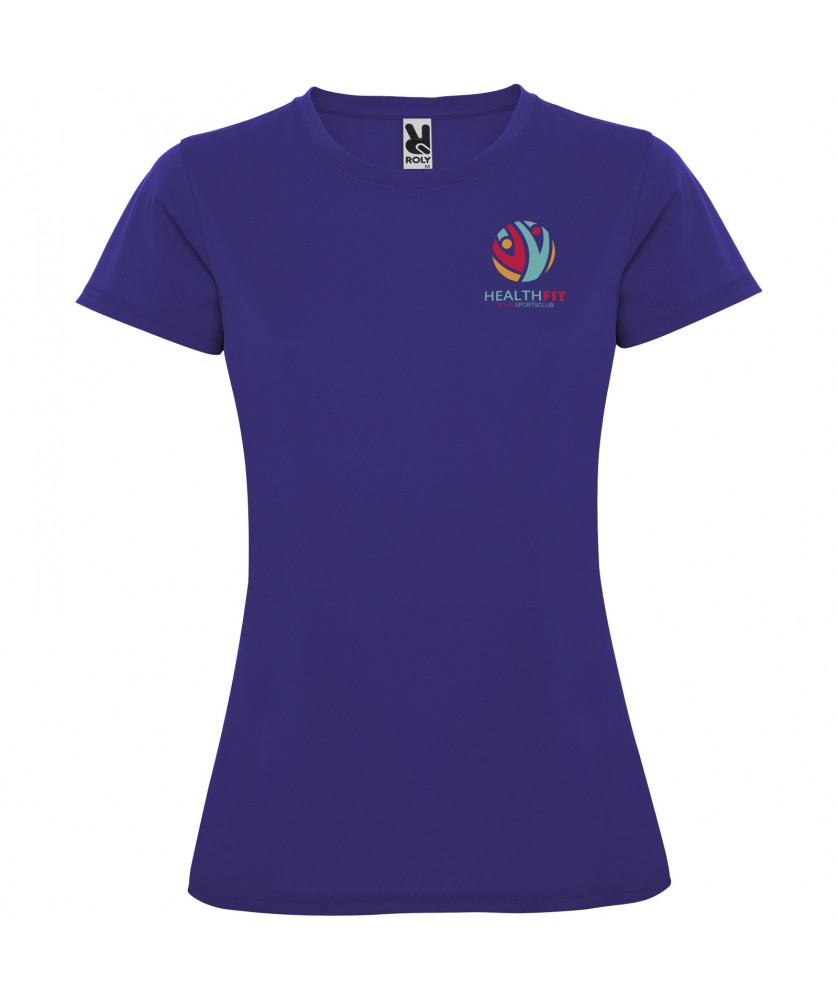 T-Shirts - T-shirt sport Montecarlo à manches courtes pour femme | PRINTECOM