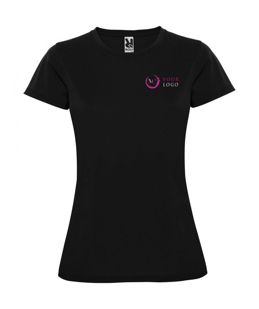 T-Shirts - T-shirt sport Montecarlo à manches courtes pour femme | PRINTECOM