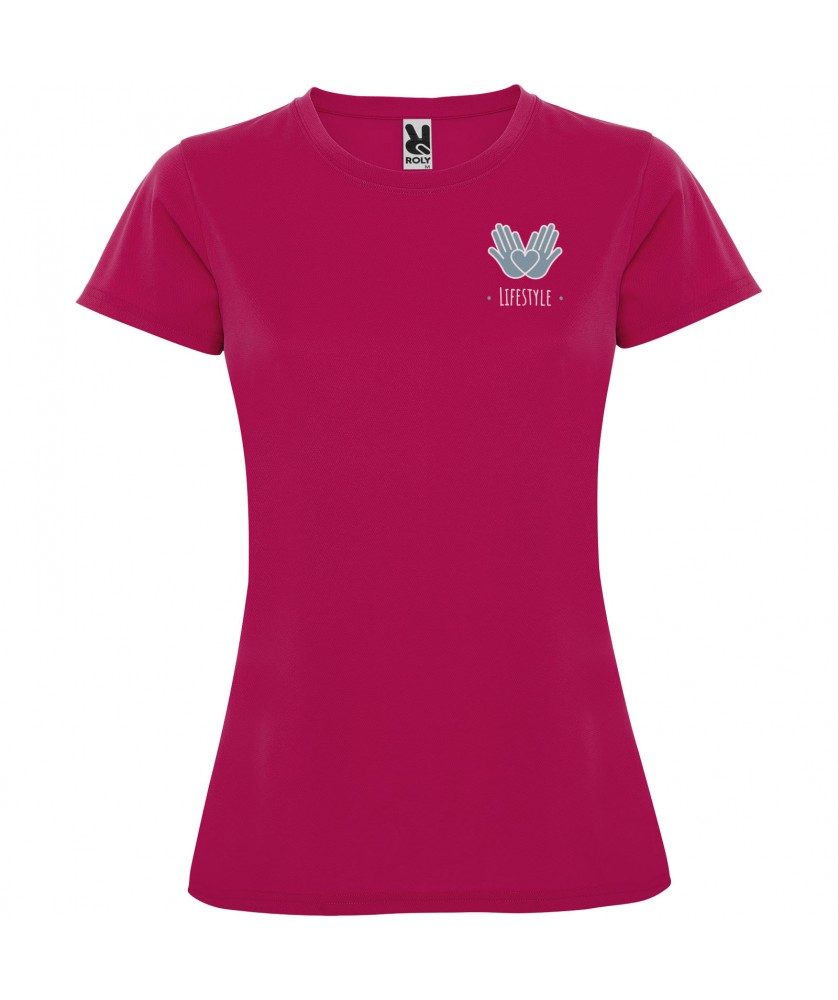 T-Shirts - T-shirt sport Montecarlo à manches courtes pour femme | PRINTECOM