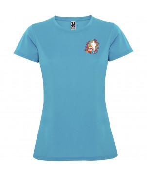 T-Shirts - T-shirt sport Montecarlo à manches courtes pour femme | PRINTECOM