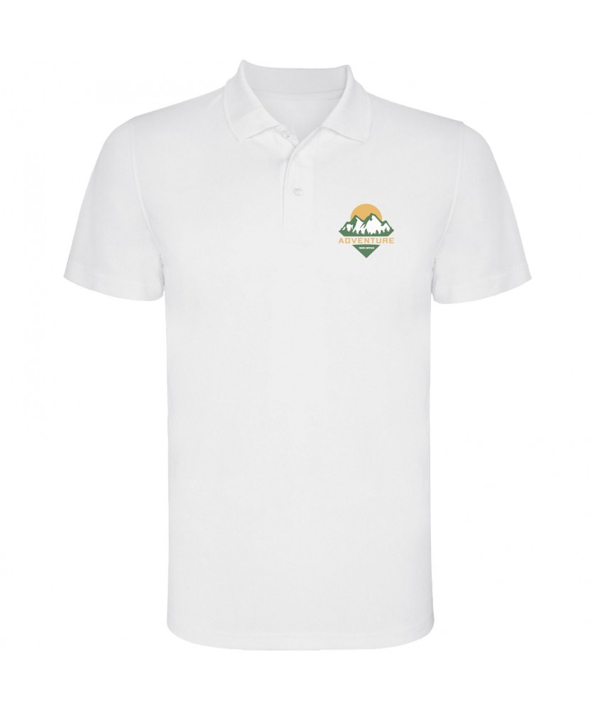 Textiles mode - Polo sport Monzha à manches courtes pour homme | PRINTECOM