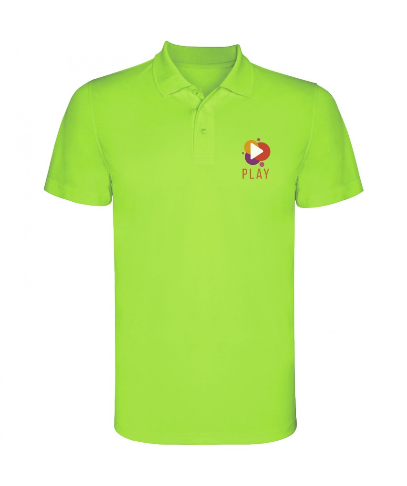 Textiles mode - Polo sport Monzha à manches courtes pour homme | PRINTECOM