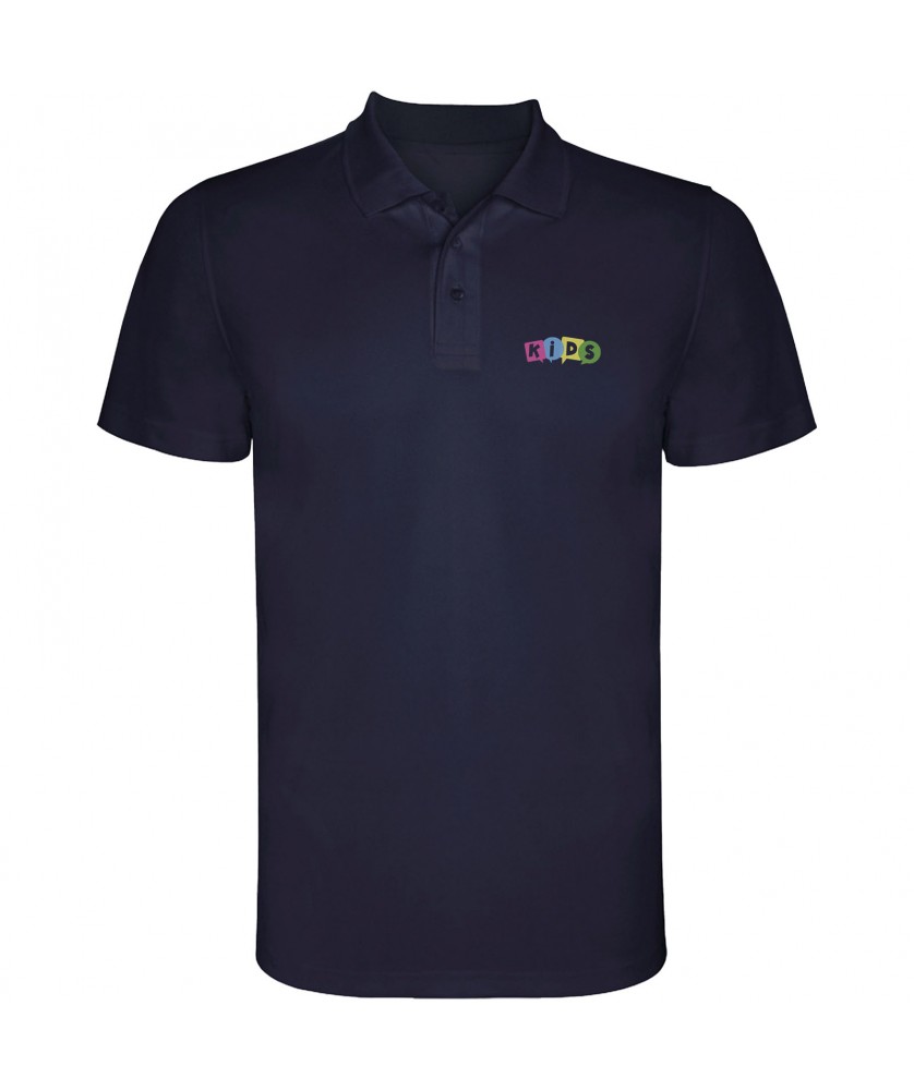 Textiles mode - Polo sport Monzha à manches courtes pour enfant | PRINTECOM