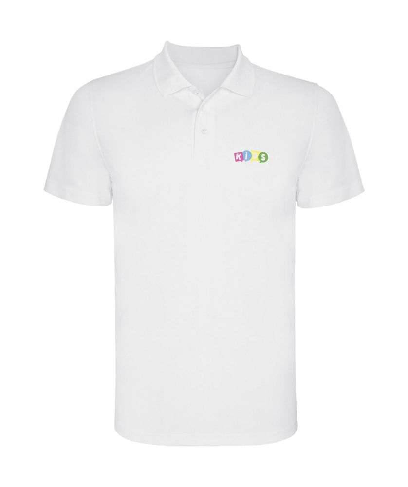 Polo sport enfant personnalisé technique Monzha Textiles mode publicitaire
