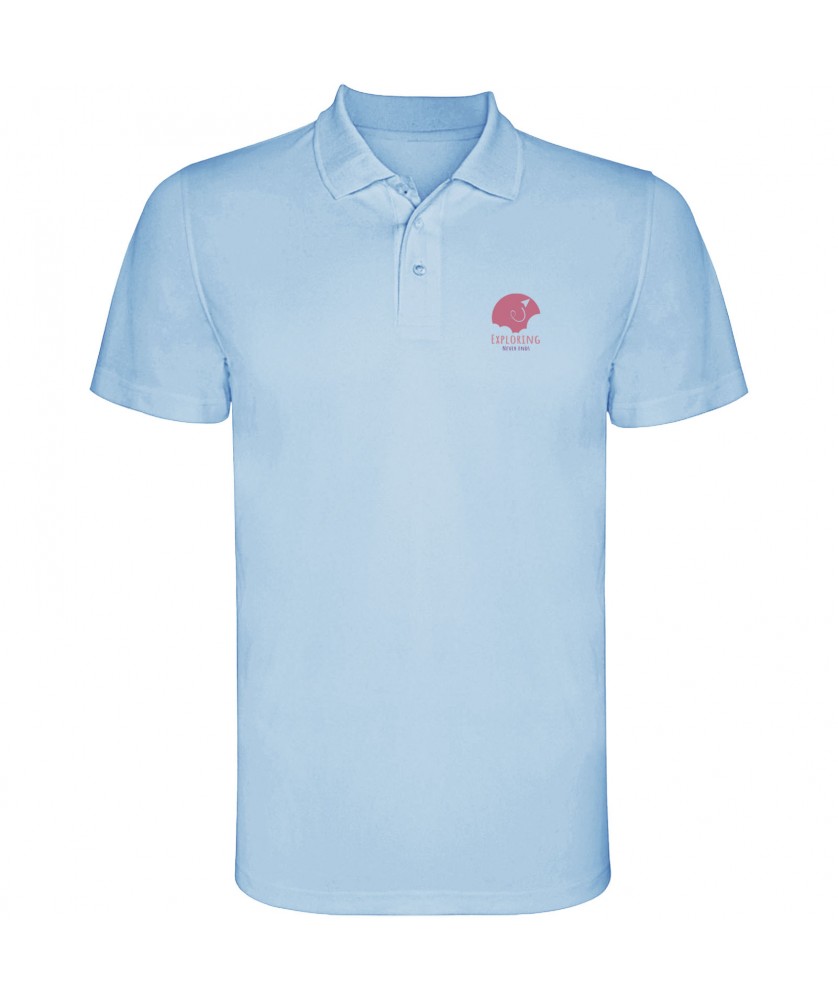 Textiles mode - Polo sport Monzha à manches courtes pour enfant | PRINTECOM