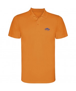 Textiles mode - Polo sport Monzha à manches courtes pour enfant | PRINTECOM