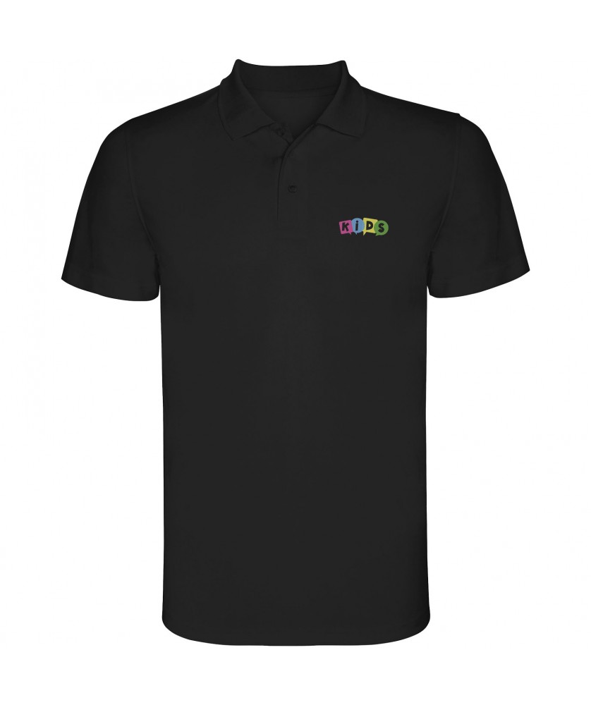 Textiles mode - Polo sport Monzha à manches courtes pour enfant | PRINTECOM