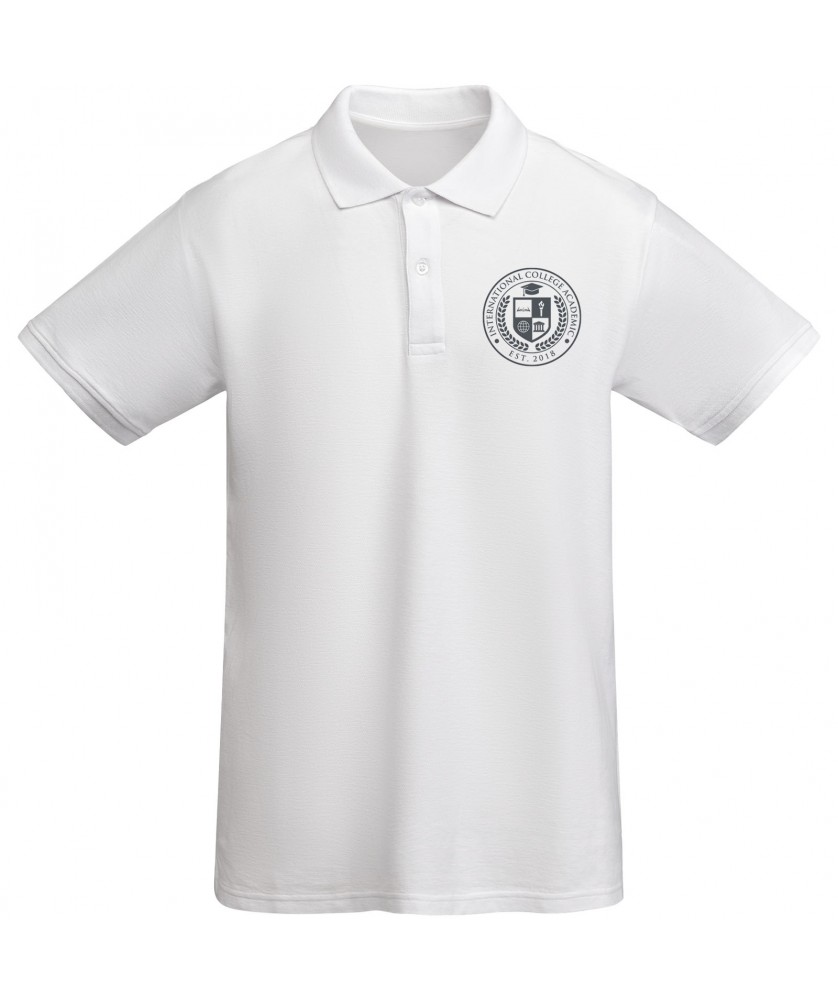 Textiles mode - Polo Prince en coton organique à manches courtes pour homme | PRINTECOM