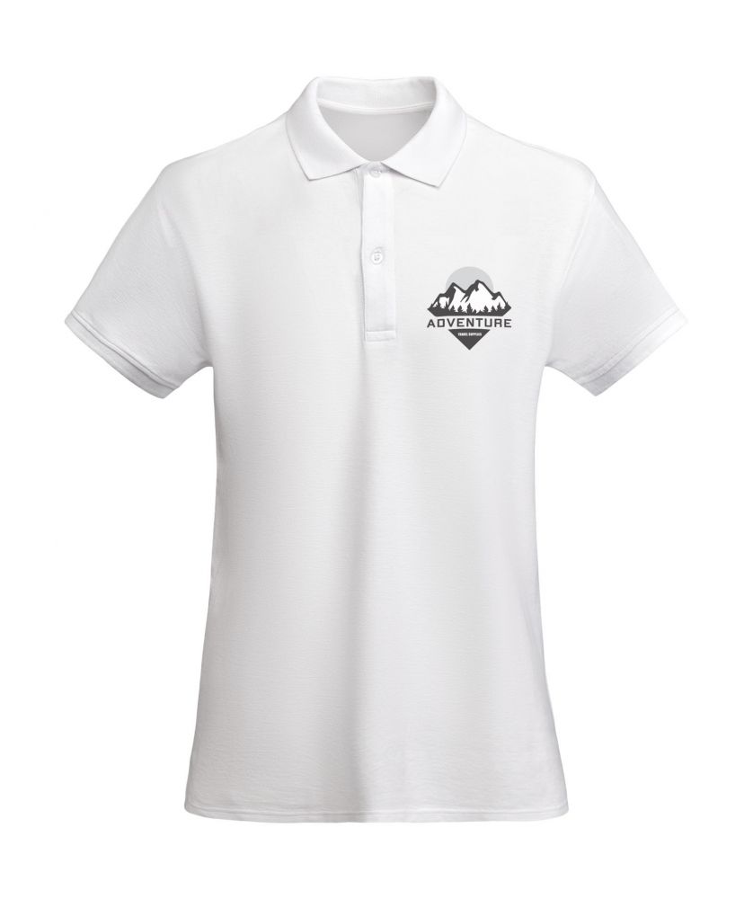 Polo femme personnalisé coton bio Prince Textiles mode publicitaire