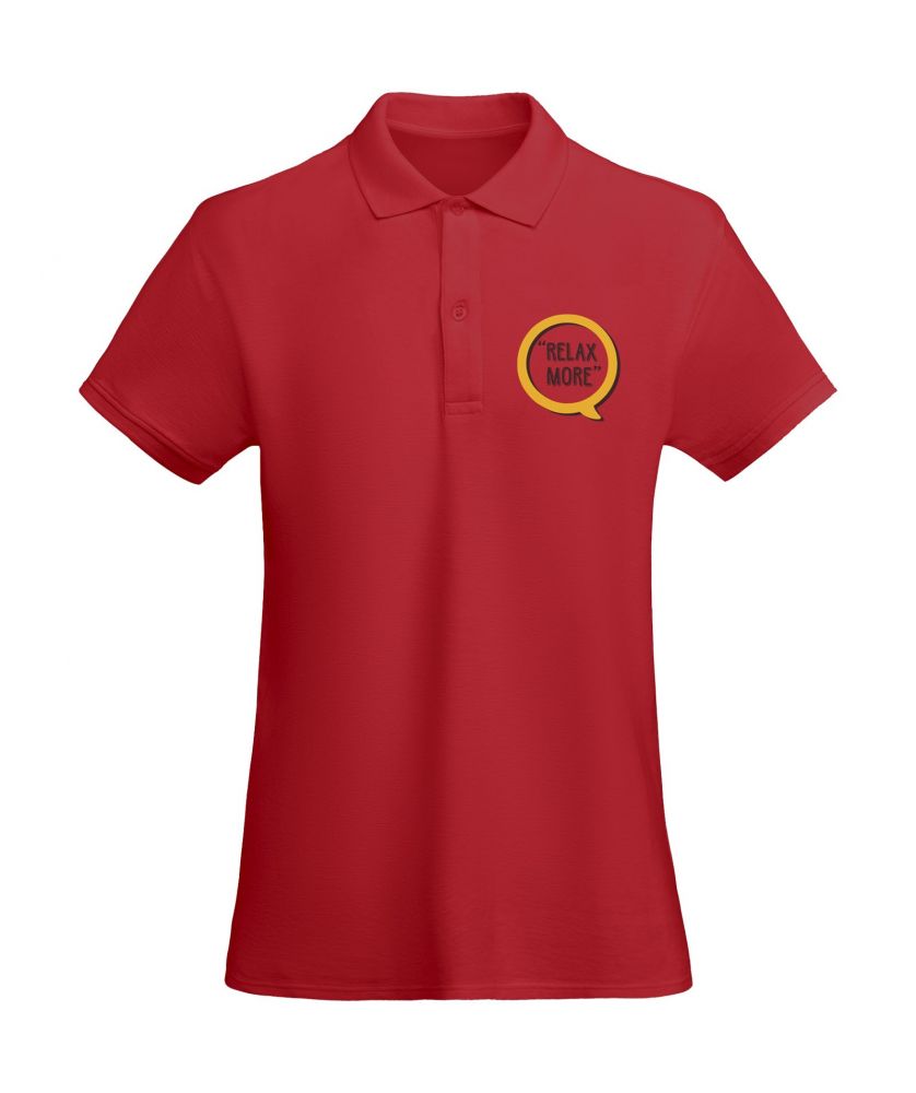 Polo femme personnalisé coton bio Prince Textiles mode publicitaire