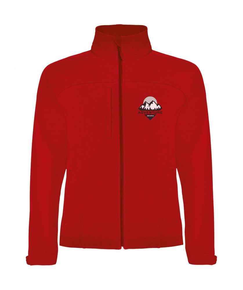 Veste softshell unisexe personnalisée Rudolph Textiles mode publicitaire