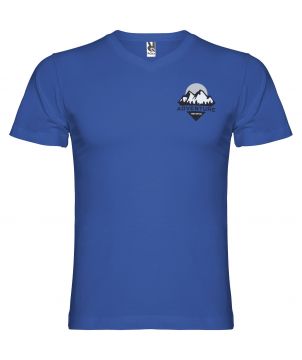 T-shirt homme personnalisé col V Samoyedo
