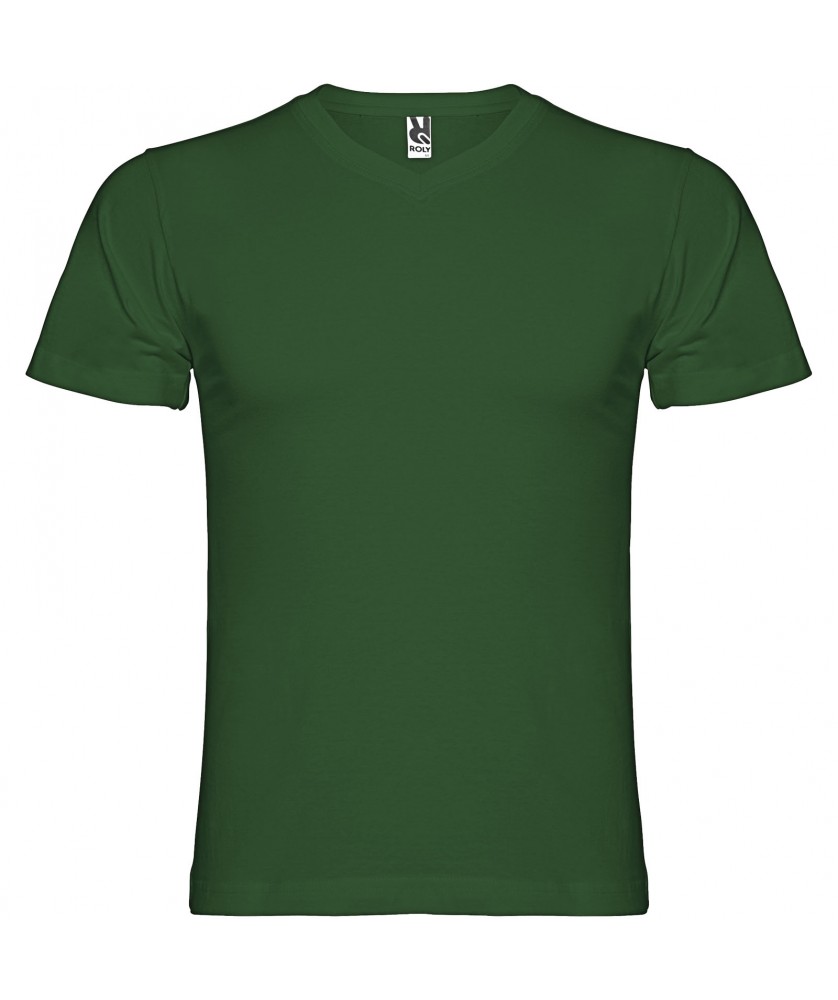 T-Shirts - T-shirt Samoyedo à col en V et manches courtes pour homme | PRINTECOM