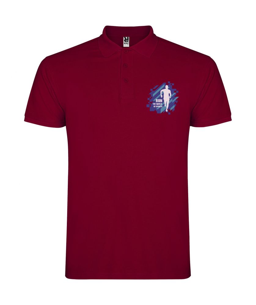 Polo homme personnalisé Star