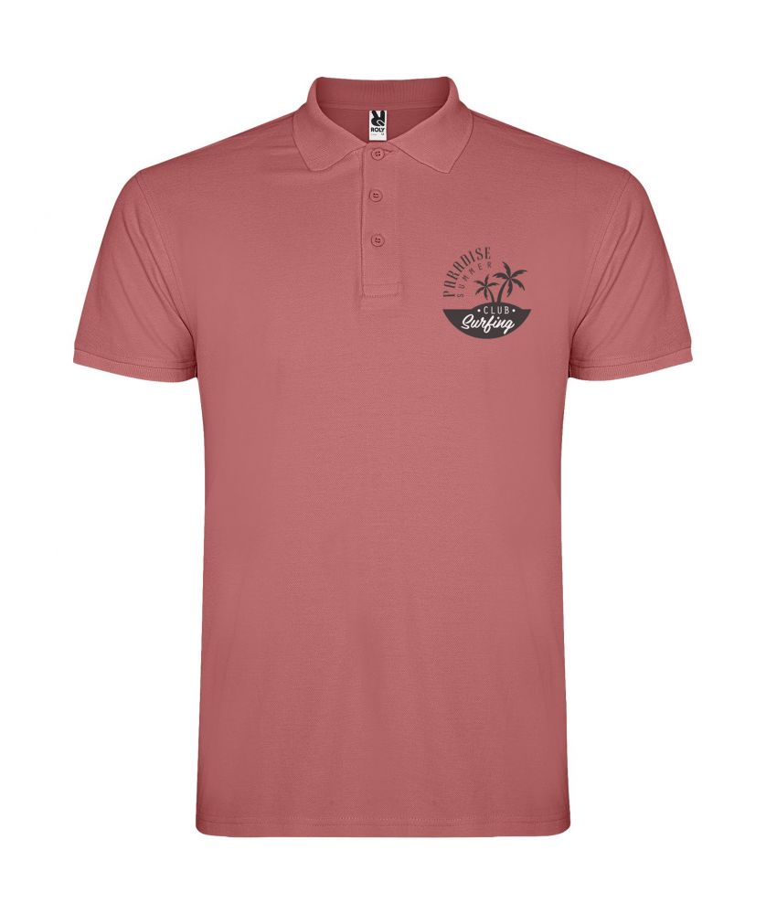 Polo homme personnalisé Star