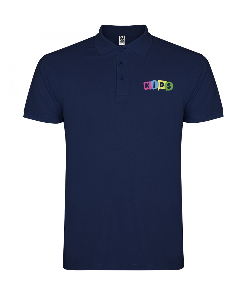 Textiles mode - Polo Star à manches courtes pour enfant | PRINTECOM