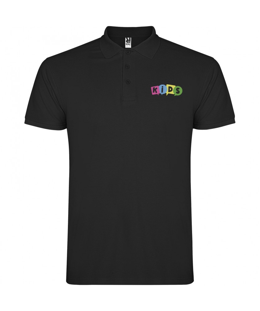 Textiles mode - Polo Star à manches courtes pour enfant | PRINTECOM
