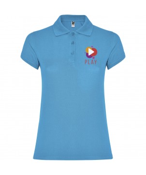Textiles mode - Polo Star à manches courtes pour femme | PRINTECOM