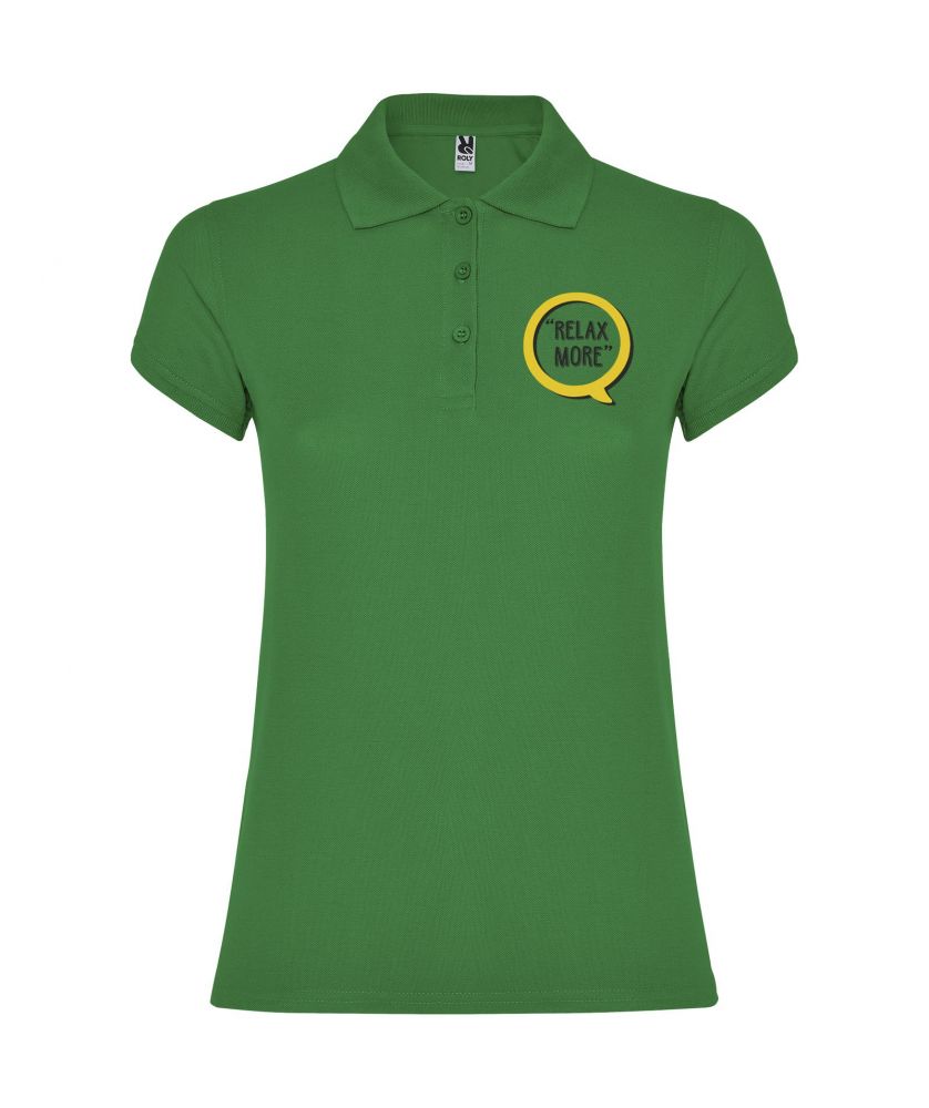 Polo femme personnalisé Star