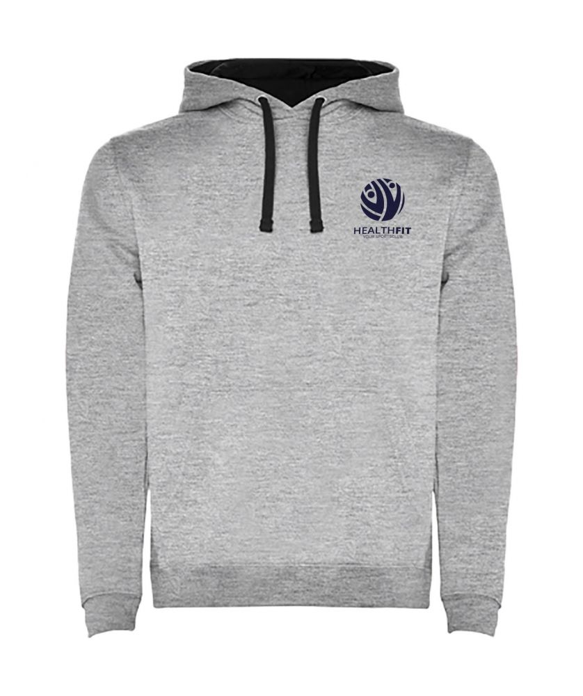 Sweat à capuche homme personnalisé bicolore Urban