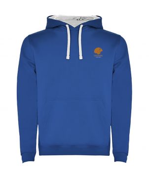 Sweat à capuche enfant personnalisé bicolore Urban Textiles mode publicitaire