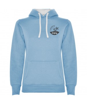 Textiles mode - Sweat à capuche Urban pour femme | PRINTECOM