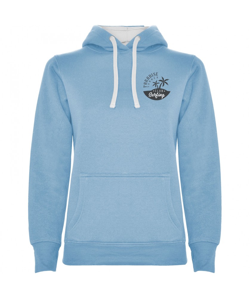 Textiles mode - Sweat à capuche Urban pour femme | PRINTECOM