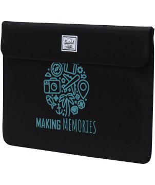 Housse pour ordinateur 15-16 pouces en tissu recyclé personnalisée Herschel Spokane Accessoires informatiques publicitaire