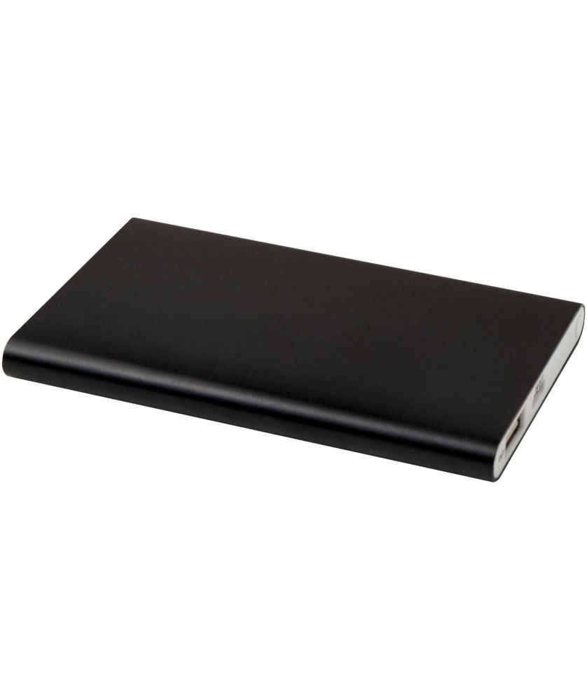 Batterie externe USB-C 4 000 mAh en aluminium personnalisée Pep Chargeurs et Batteries publicitaire