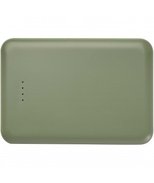 Chargeurs et Batteries - Batterie de secours en plastique recyclé Asama type-C de 5 000 mAh | PRINTECOM