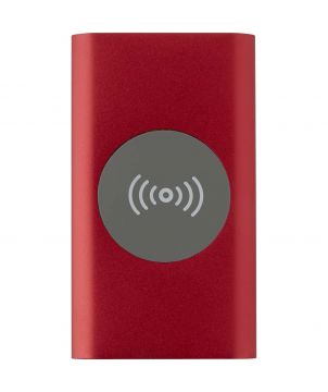 Batterie externe sans fil USB-C 4 000 mAh en aluminium recyclé personnalisée Juice Chargeurs et Batteries publicitaire