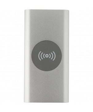 Chargeurs et Batteries - Batterie de secours sans fil en aluminium recyclé Juice type-C de 8 000 mAh | PRINTECOM