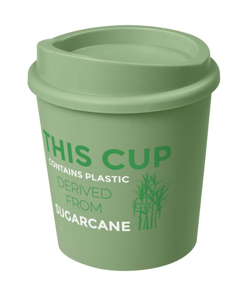 Gobelet réutilisable personnalisé biosourcé à couvercle 200 ml Americano® Switch Renew Gobelets et mugs publicitaire