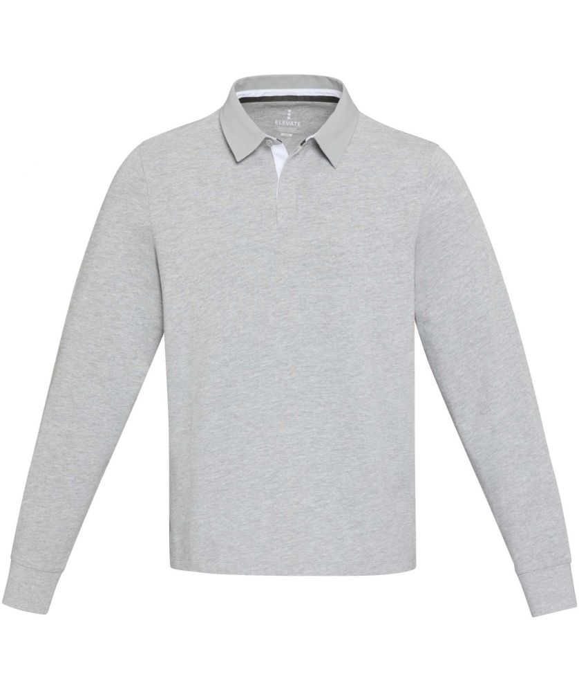 Sweat rugby unisexe personnalisé coton bio Clyde Textiles mode publicitaire