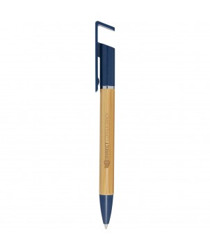 Stylos - Stylo support de téléphone Delfina (encre bleue) | PRINTECOM
