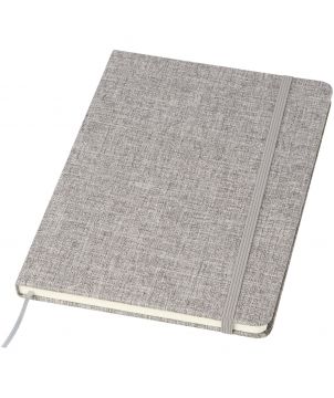 Carnet A5 en coton recyclé à couverture rigide personnalisé Ramona Carnets publicitaire