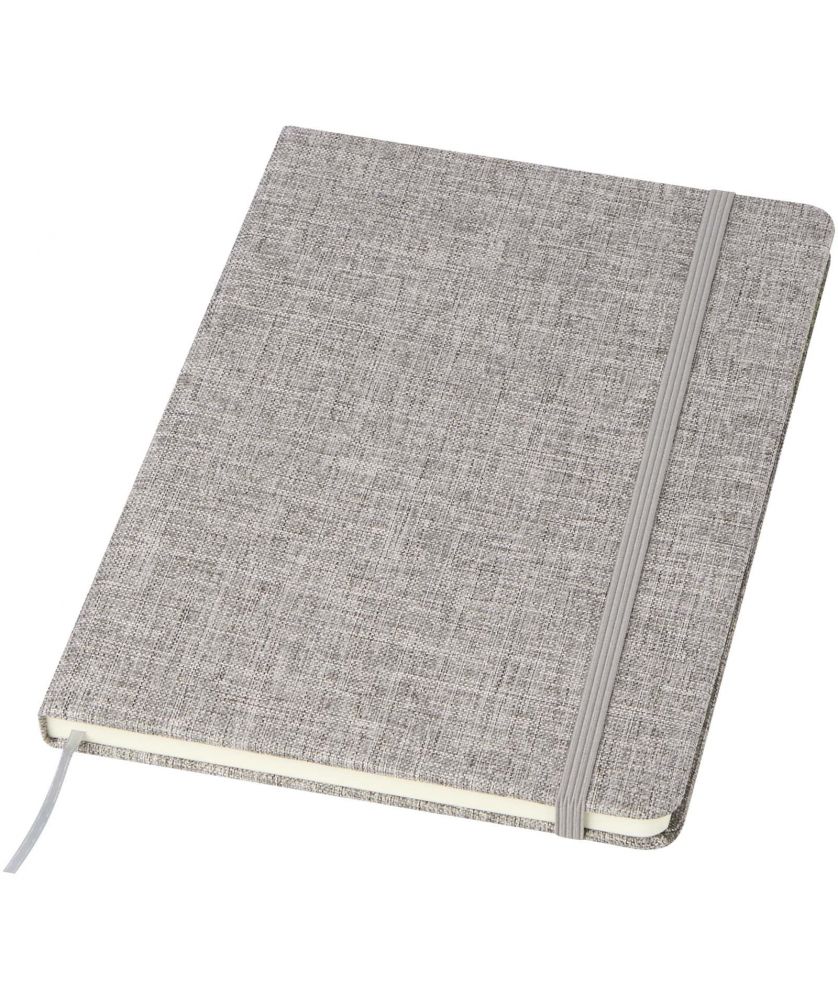Carnet A5 en coton recyclé à couverture rigide personnalisé Ramona Carnets publicitaire