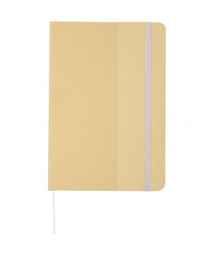 Carnets - Carnet à couverture rigide A5 Nelida en carton recyclé | PRINTECOM
