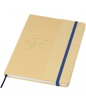 Carnets - Carnet à couverture rigide A5 Nelida en carton recyclé | PRINTECOM