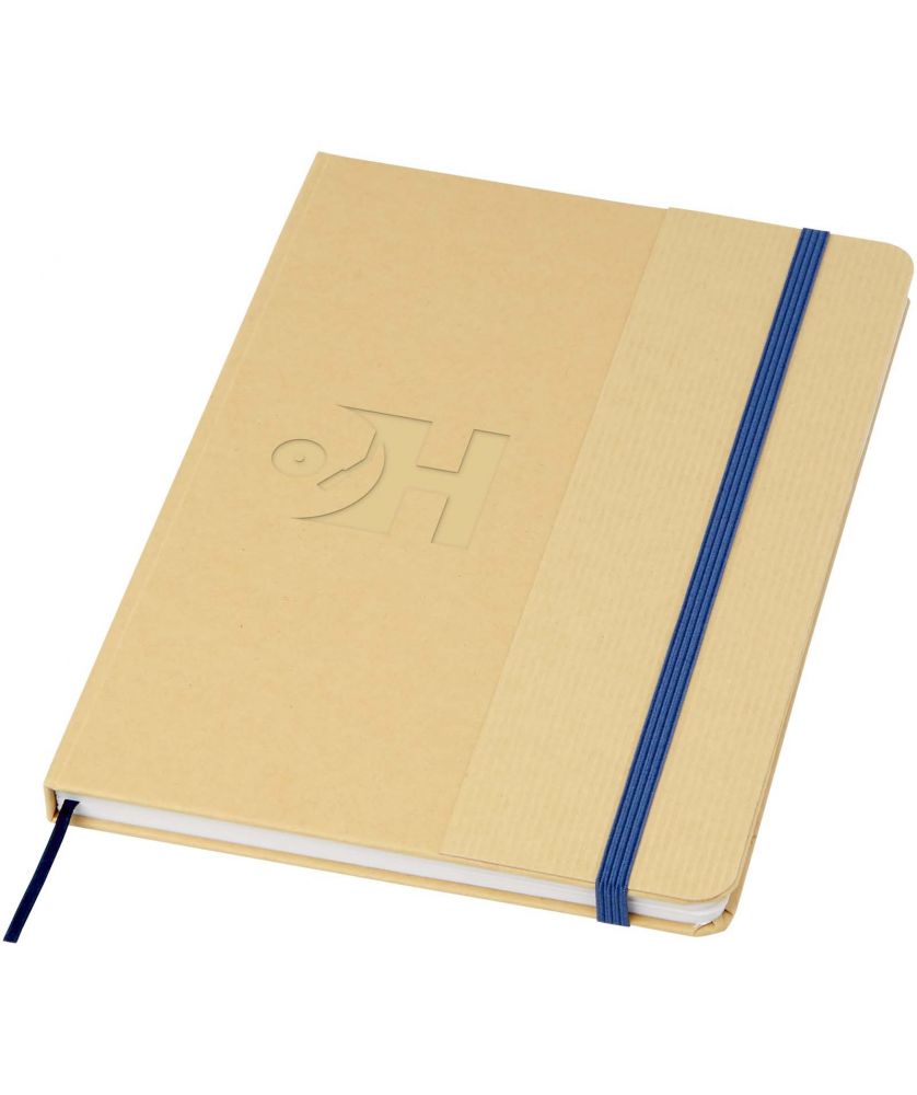 Carnet Nelida A5 en carton recyclé personnalisé Carnets publicitaire