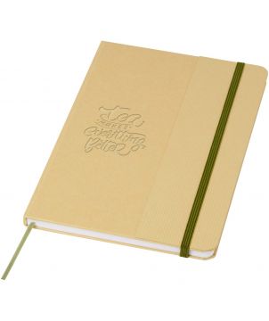 Carnet Nelida A5 en carton recyclé personnalisé Carnets publicitaire
