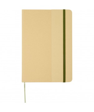 Carnets - Carnet à couverture rigide A5 Nelida en carton recyclé | PRINTECOM