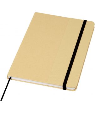 Carnet Nelida A5 en carton recyclé personnalisé Carnets publicitaire