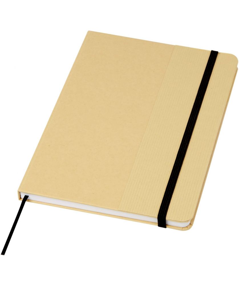 Carnet Nelida A5 en carton recyclé personnalisé Carnets publicitaire