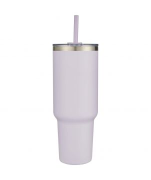 Mug isotherme personnalisé inox recyclé 1,2 L Sydney paille Mugs isothermes publicitaire
